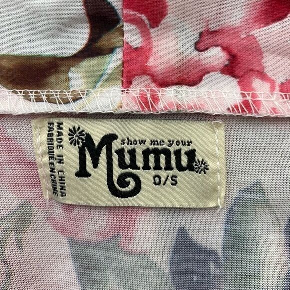 Show me Your Mumu Brie Robe Floral OS - Picture 5 of 7